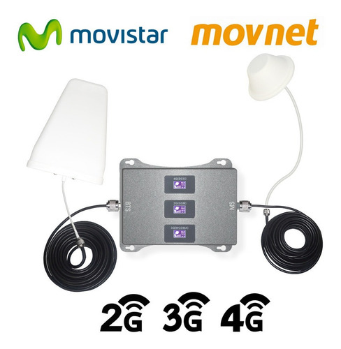 Amplificador Señal Celular Movistar Movnet 2g 3g 4g 