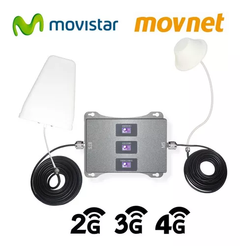 Amplificador Señal Celular Movistar Movnet 2g 3g 4g