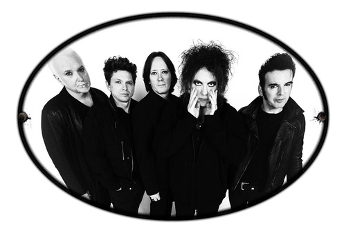 #81 - Cartel Decorativo Vintage Rock - The Cure Música Dark