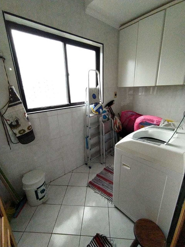 Imagem 10 de 12 de Apartamento 3 Dormitórios Frente Mar - Vila Caiçara Ams159