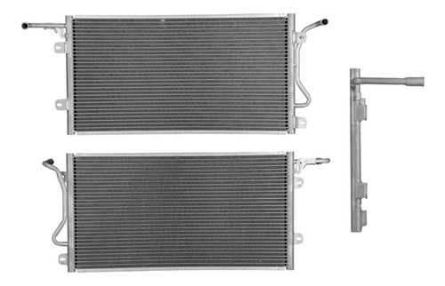 Condensador Aluminio Ford Fiesta 1.6 2003 2004 2005 2006