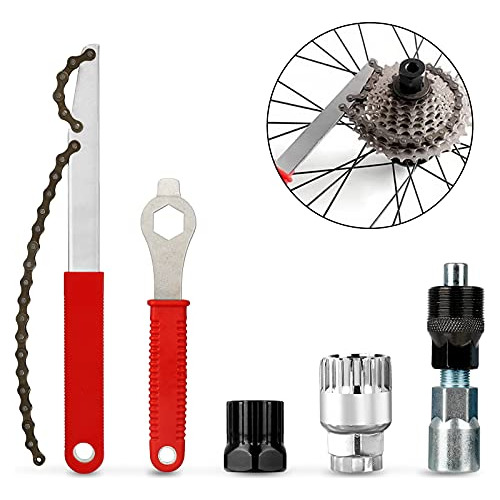 Chain Whip Tool Kit Bike Cassette Removal Tool Kit Cont...