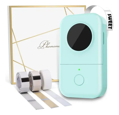 Phomemo D30 Etichettatrice Etichette Adesive Bluetooth Portatile - Mini Stampante per Etichette Personalizzate - Compatibile con iOS & Android e 1 Rotolo Incluso, Nero Phomemo D30 Etichettatrice Etichette Adesive Bluetooth Portatile - Mini Stampante per Etichette Personalizzate - Compatibile con iOS & Android e 1 Rotolo Incluso, Nero