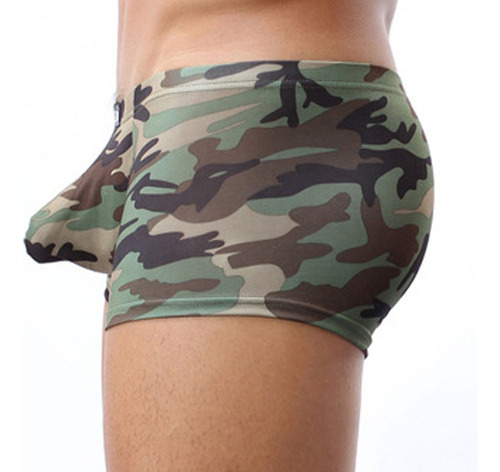 Calzoncillos De Camuflaje Para Hombres Militares, Ropa Inter