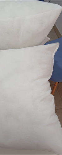 Relleno De Almohadón 100x45 Vellón Siliconado Blanco Línea Económica