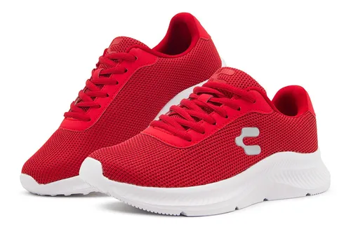 Tenis Charly Para Hombre Claw Running Road Casual Rojo 22 29