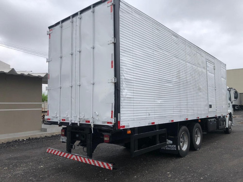 Vw 24280 6x2 Constellation Ano 2014 Bau Furgao 9,00mts 24250