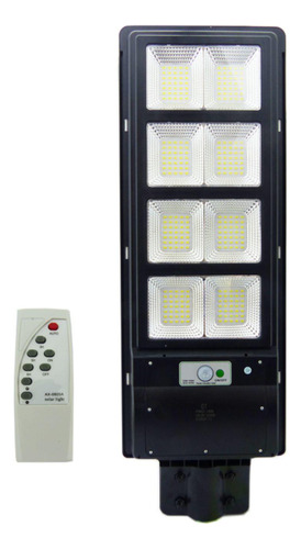 Foco Solar 280 Led 8 Placas 400 Watts Control Remoto