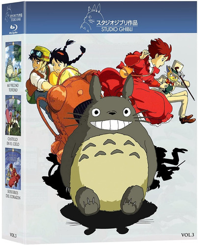 Box Set Studio Ghibli Volumen 3 | Blu Ray Películas Nuevo