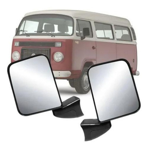 Par Retrovisor Kombi Fixo 2002 2003 2004 2005 2006 2007 2008