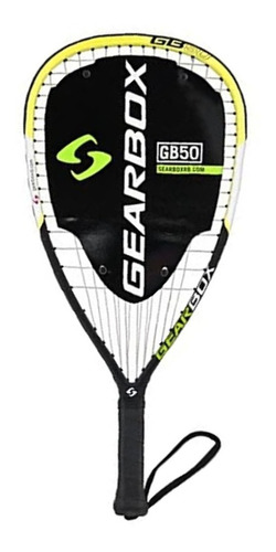 Raqueta Para Racquetball Gearbox Gb50 3 5/8 Negro Verde Xtre