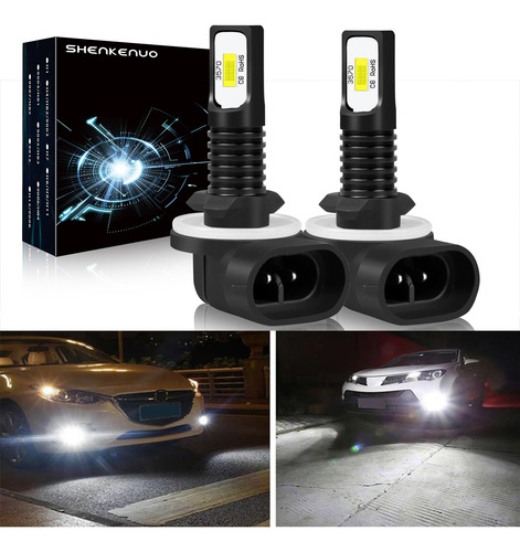 2 Luces Antiniebla Led 881 898 889 Aptas Para Kia Hyundai
