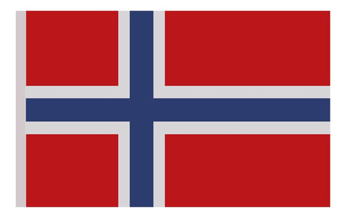 Bandera De Noruega De Poliéster De Gran Noruega 90cm X