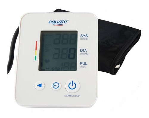 Monitor de presión arterial digital de brazo Equate 4000 Series