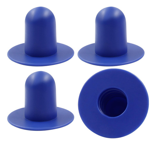 4 Tapones Agujero Piscina Repuesto Pared Azul Piscinas Int