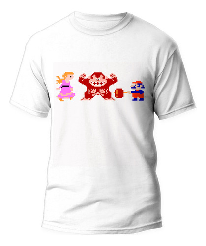 Camiseta T-shirt Don Key Juegos Arcade Retro Kong R1