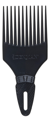 Jack Dean De Denman (black) Curl Volumiser Peine Para Separa