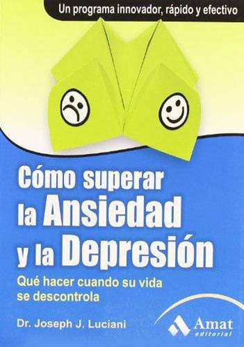 Cómo Superar La Ansiedad Y La Depresión, De Joseph J. Luciani. Editorial Ediciones Gaviota, Tapa Blanda, Edición 2010 En Español