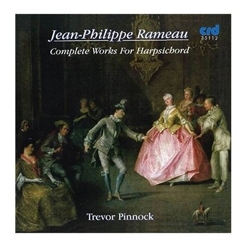 Rameau / Pinnock Trevor Complete Works For Harpsichord Cdx2