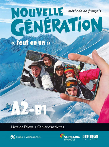 Libro Nouvelle Generation A2/b1 Livre/exercices+cd+dvd