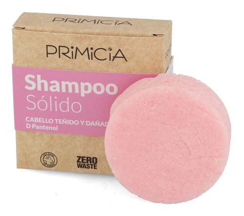 Shampoo Solido Primicia 50 Gr Cabellos Teñidos