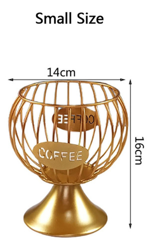 Organizador De La Cesta Del Café Expreso De La S Oro