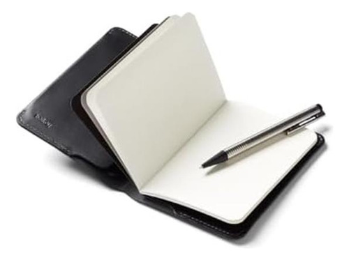 Portada Del Cuaderno De Bellroy (folio De Cuero Para Negro