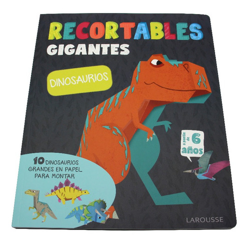 Recortables Gigantes Dinosaurios Para Recortar Y Armar Libro