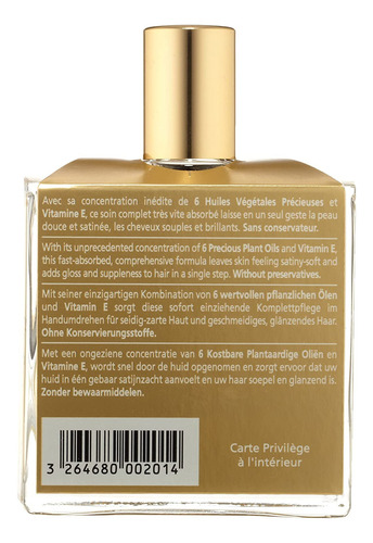 Nuxe Huile Prodigieuse Aceite Seco Multiusos, 1.6 Onzas LĂqu