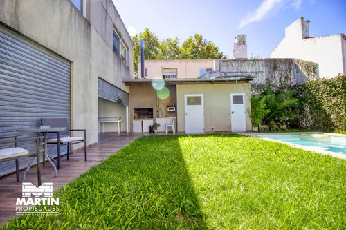 Excelente Y Moderna Casa Minimalista 5 Ambientes Con Pileta - Martínez, 3 Cuadras De Santa Fe