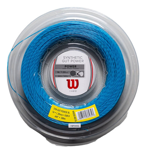 Rollo De Cuerda Wilson Synthetic Gut Power Azul