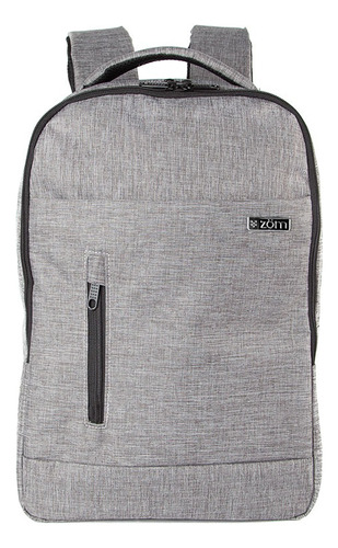 Mochila Zom Notebook 15.6 Zb-204ga 26 Litros C Color Gris