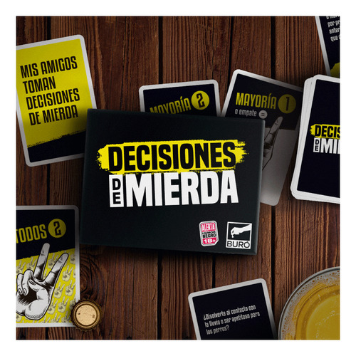 Juego De Cartas Decisiones De M Buró