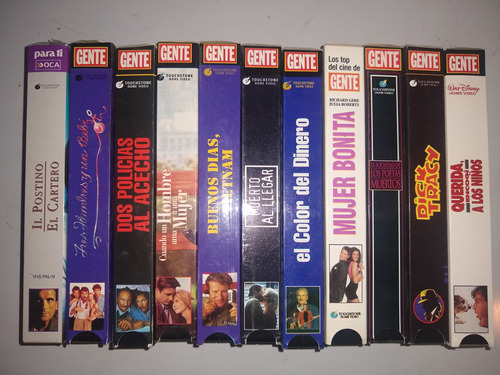 Colección De Películas Revista Gente En Vhs