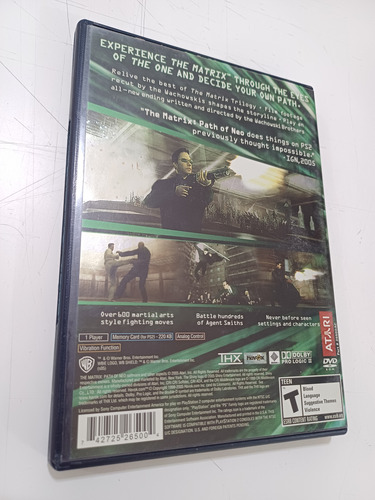 Matrix Ps2: The Matrix Path Of Neo (Usado)