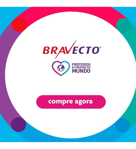 Combo 2 Bravecto Plus Gatos Transdermal 2,8 A 6,25kg 250mg Branco