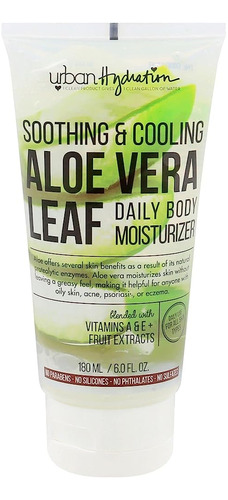 Urban Hydration Soothing & Cooling Aloe Vera Daily Body Mois