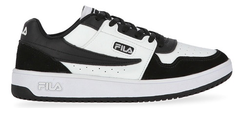 Zapatillas Fila Arcade Low Hombre En Blanco Y Negro | Moov