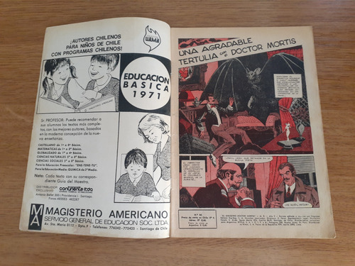 Cómic El Siniestro Dr Mortis Número 86 Editorial Zig Zag (Usado)