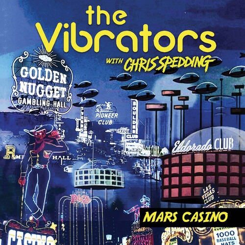 The Vibrators Mars Casino - Púrpura/azul Haze Splatter Lp