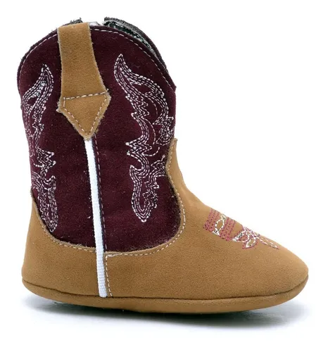 Bota texana cheap feminina bebe