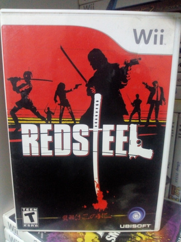 Juego Nintendo Wii Red Steel Como Nuevo Wiiu Wii U Redsteel