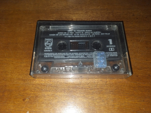 Xuxa El Pequeño Mundo Cassette Sin Tapa Arg 1994