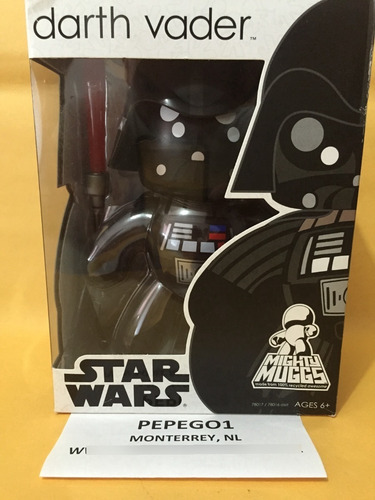 Star Wars Darth Vader Mighty Muggs 15cm (Usado)