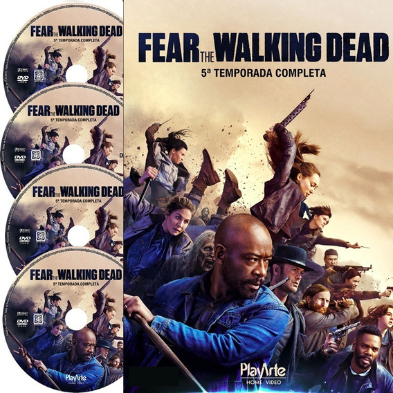 Dvd Série Fear The Walking Dead 5ª Temporada Box Seriado | MercadoLivre