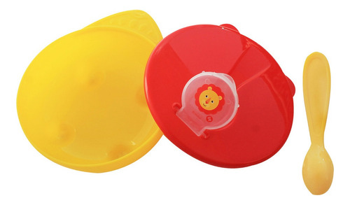 Juego De Alimentación Fisher Price Color Rojo