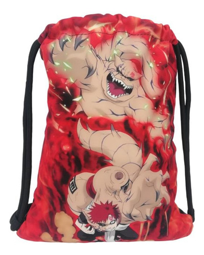 Tula, Maleta,mochila Morral, Naruto Gara Personajes Anime