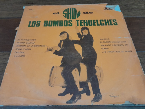 Lp Vinilo - Los Bombos Tehuelches - El Show De Los Bombos