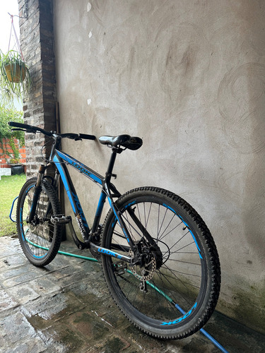 Bicicleta Look Rodado 26 Negro Y Azul