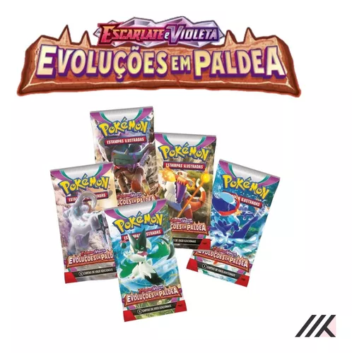 Box Lacrada 36 Boosters Cartas Pokémon Tcg Original Copag